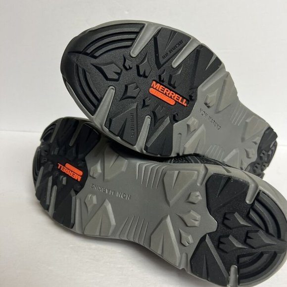 Merrell Mens Fullbench Superlite Aluminum Toe Sneaker Black 11WIDE